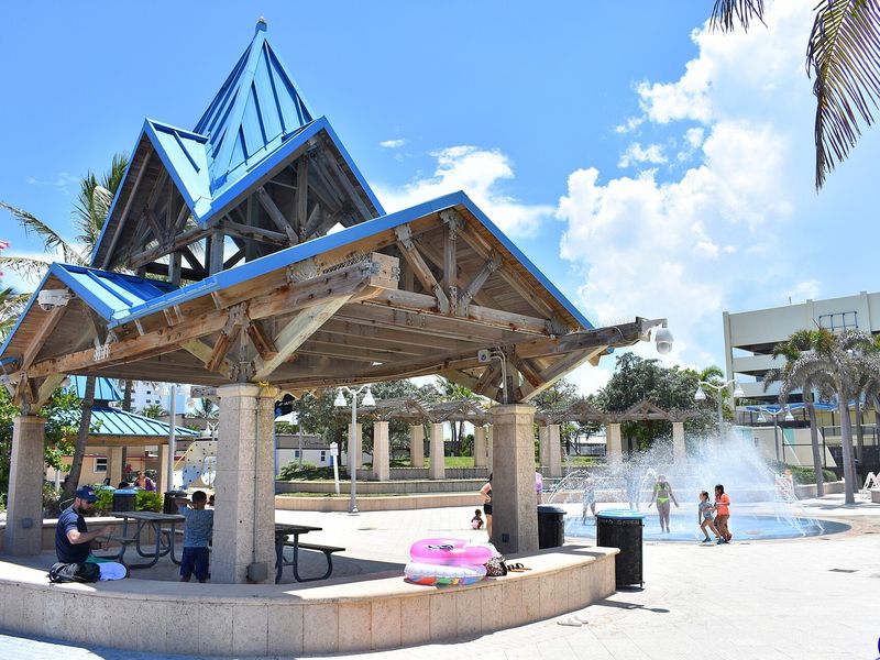 Charnow Park on the Hollywood Beach Broadwalk