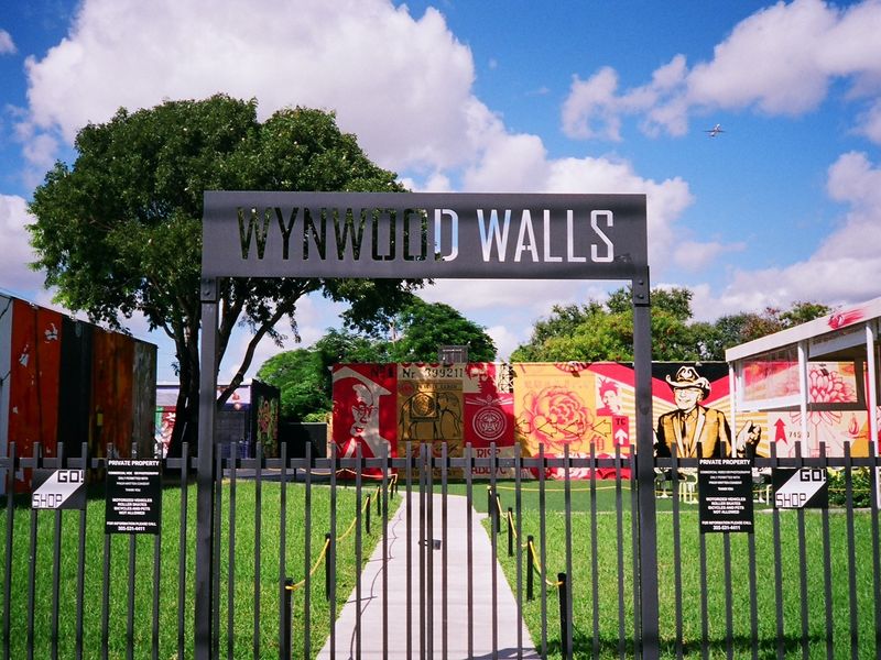A mural at Wynwood Walls, Miami