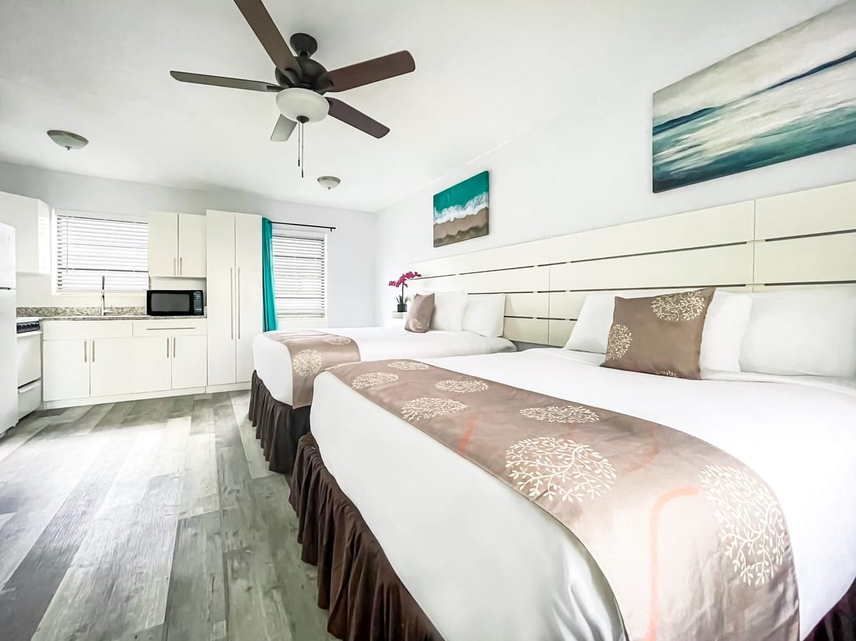 A Deluxe room at Hollywood Beach Hotels