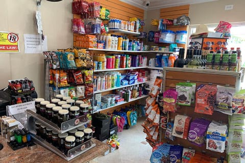 The on-site convenience store